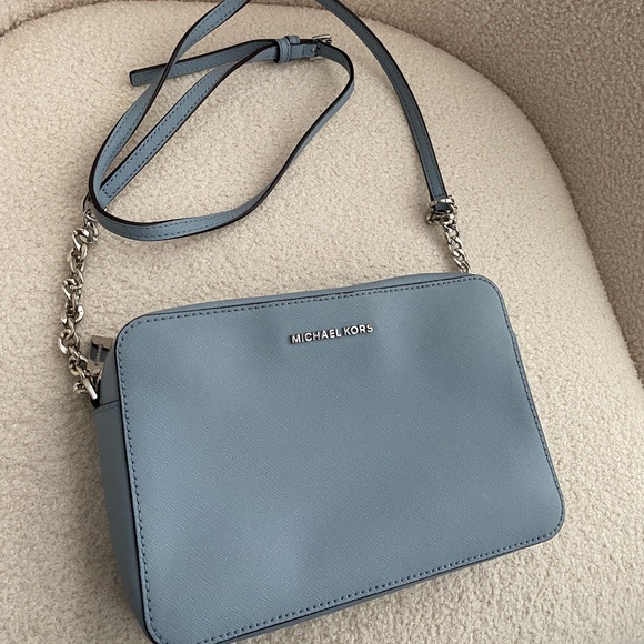 MICHAEL Michael Kors Handbags - Powder Blue Michael Kors Crossbody
